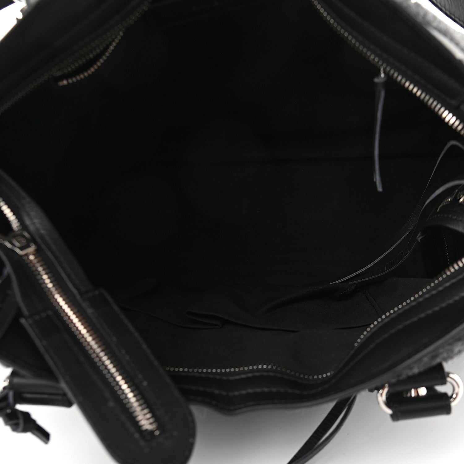 Balenciaga Alpaca Calfskin Classic Silver Hardware City Black 5 of 9