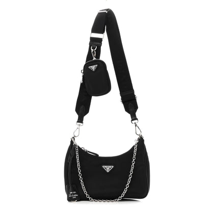 Prada Nylon Re-Edition 2005 Shoulder Bag Black 1 of 10