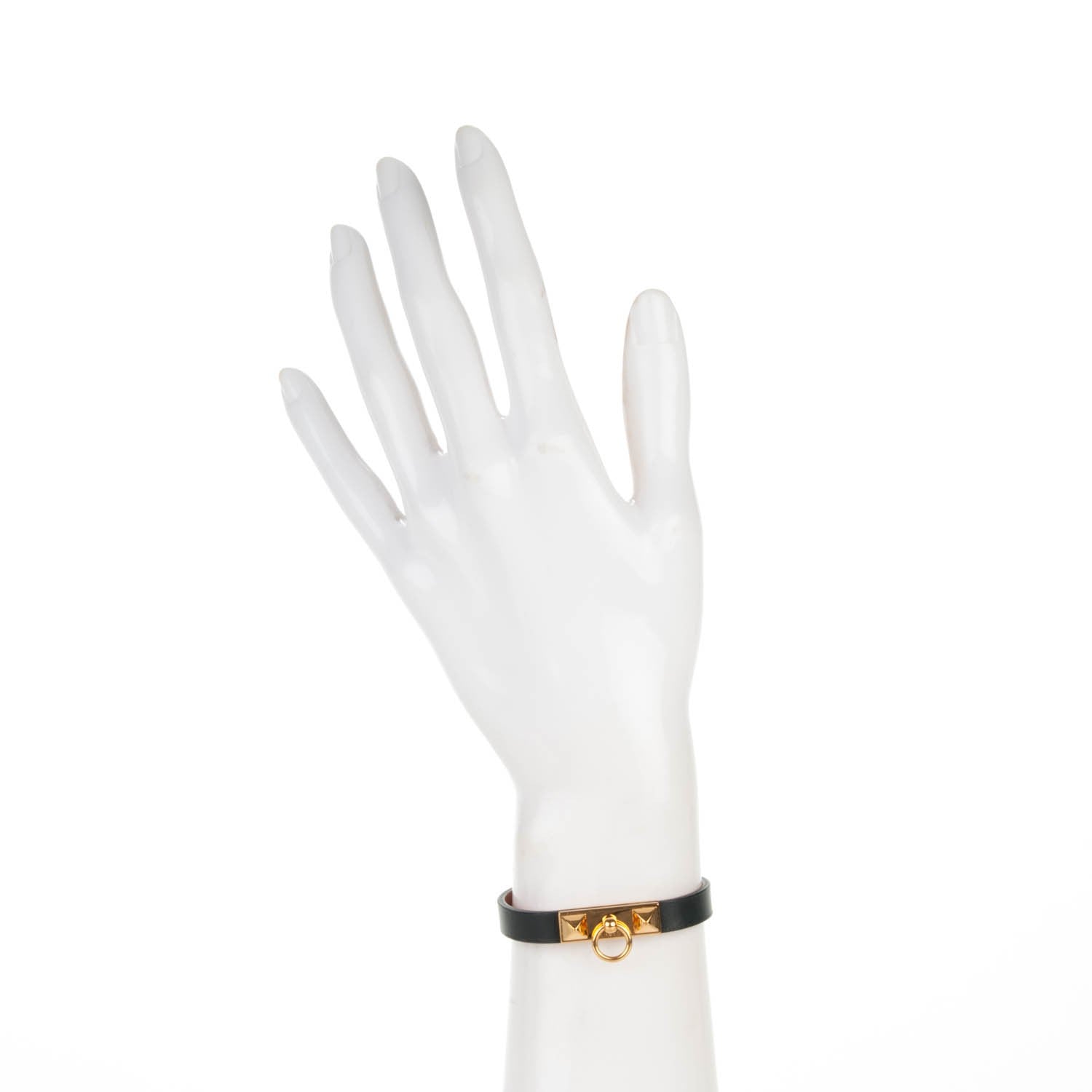 Hermes Chamonix Micro Rivale Bracelet XS Black 2 of 6