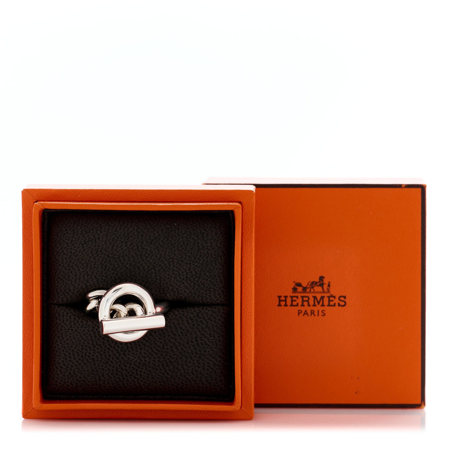 Sterling Silver GM Croisette Ring 51 5.75