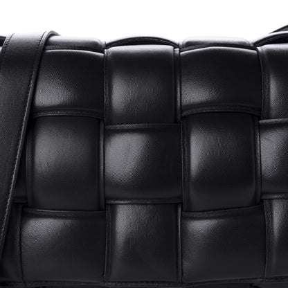 Bottega Veneta Nappa Maxi Intreccio Padded Cassette Crossbody Bag Black 10 of 10