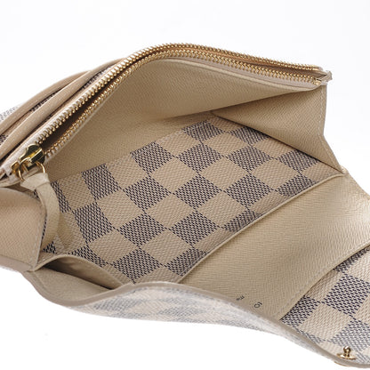 Louis Vuitton Damier Azur Emilie Wallet 6 of 7