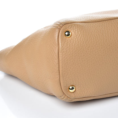 Prada Vitello Daino Side Pocket Tote Sughero 9 of 16