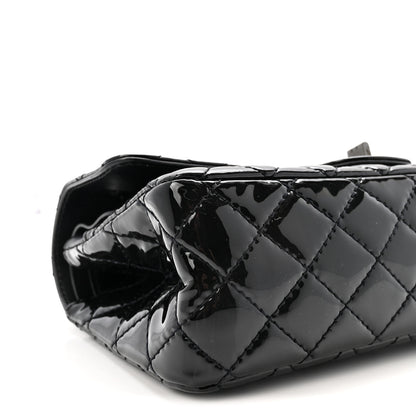 Chanel Patent Calfskin Quilted 2.55 Reissue 225 Flap So Black 9 of 10