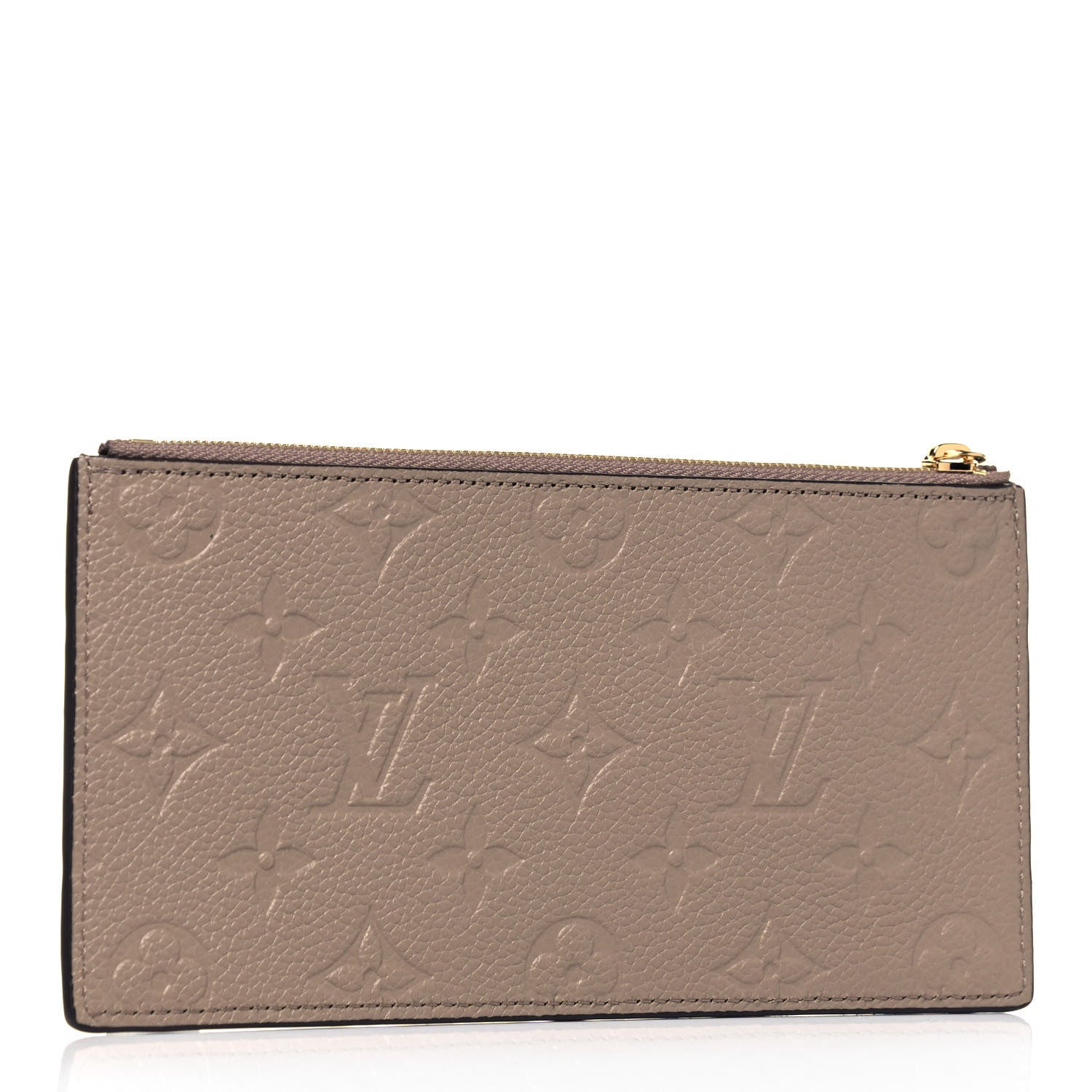 Louis Vuitton Empreinte Felicie Chain Wallet Zippered Insert Tourterelle 3 of 6
