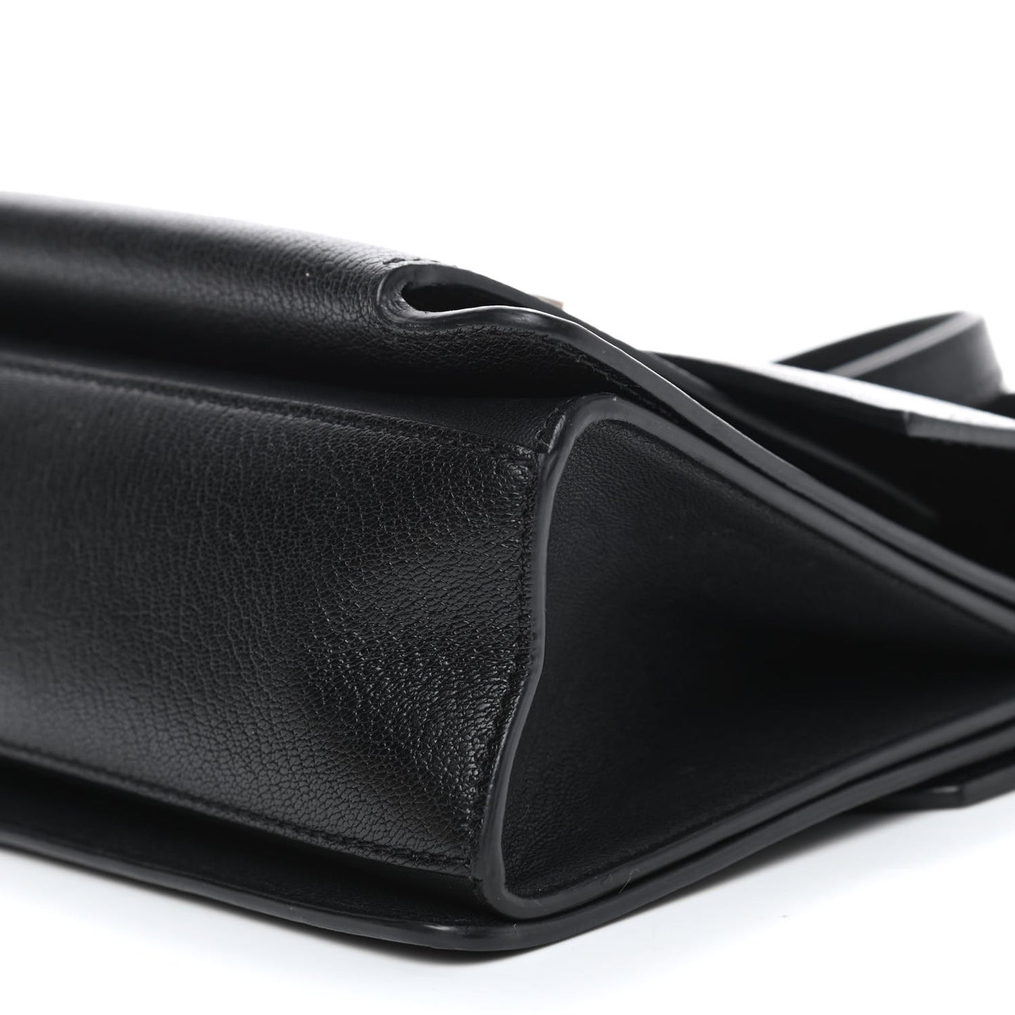 Goatskin Small GV3 Shoulder Bag Black
