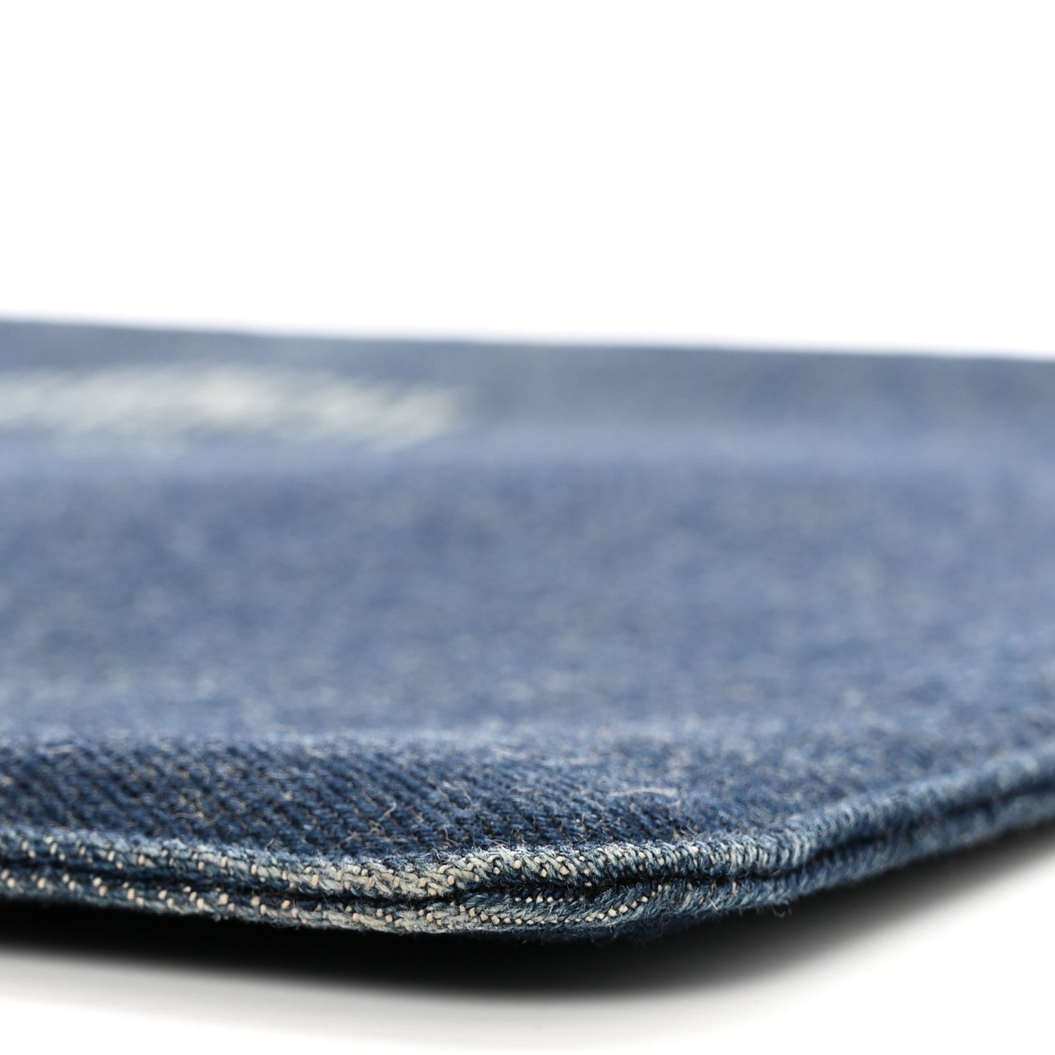 Givenchy Denim Logo Zip Pouch Blue 9 of 9
