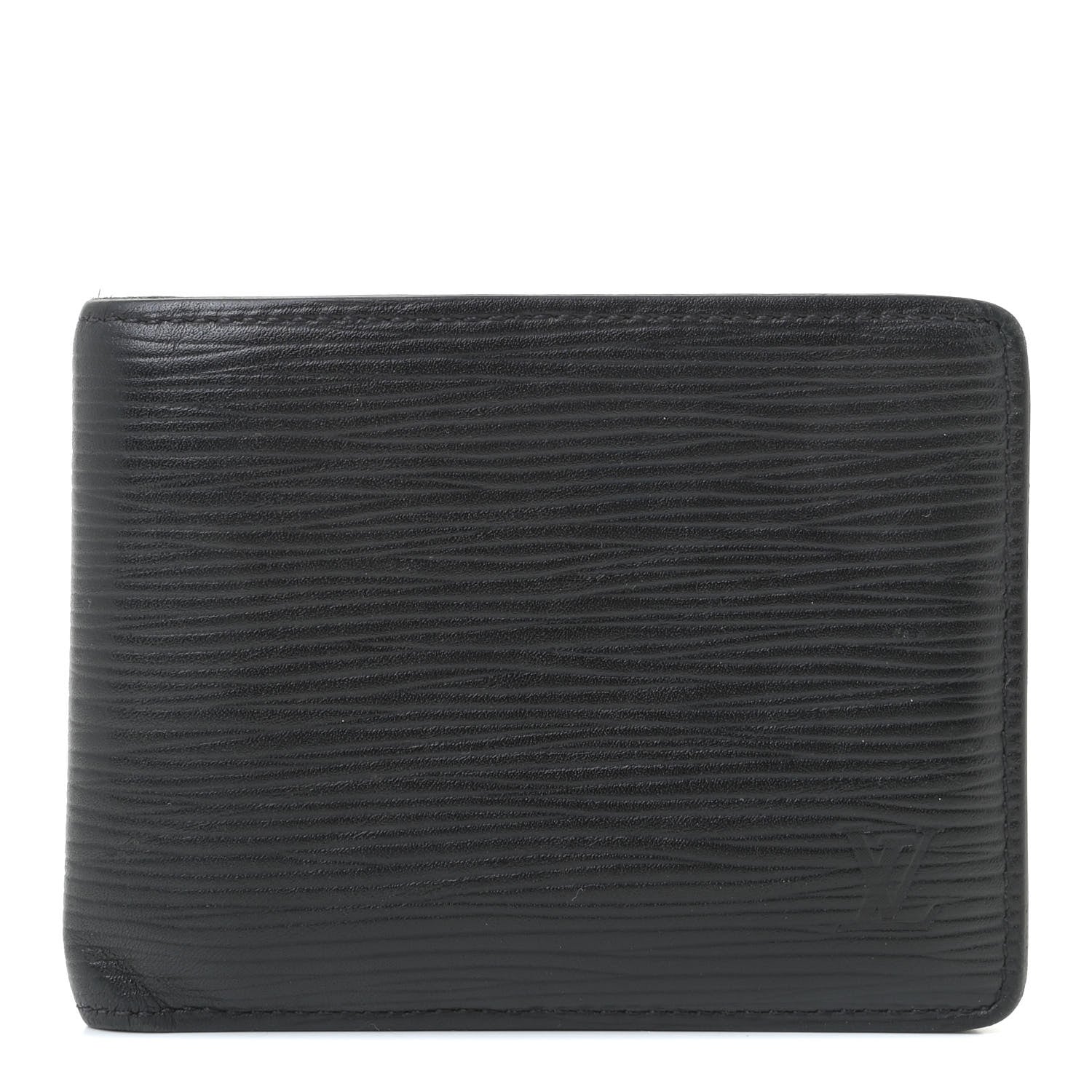 Louis Vuitton Epi Slender Wallet Black 1 of 10