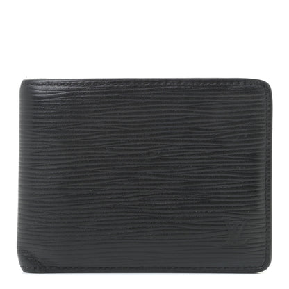 Louis Vuitton Epi Slender Wallet Black 1 of 10