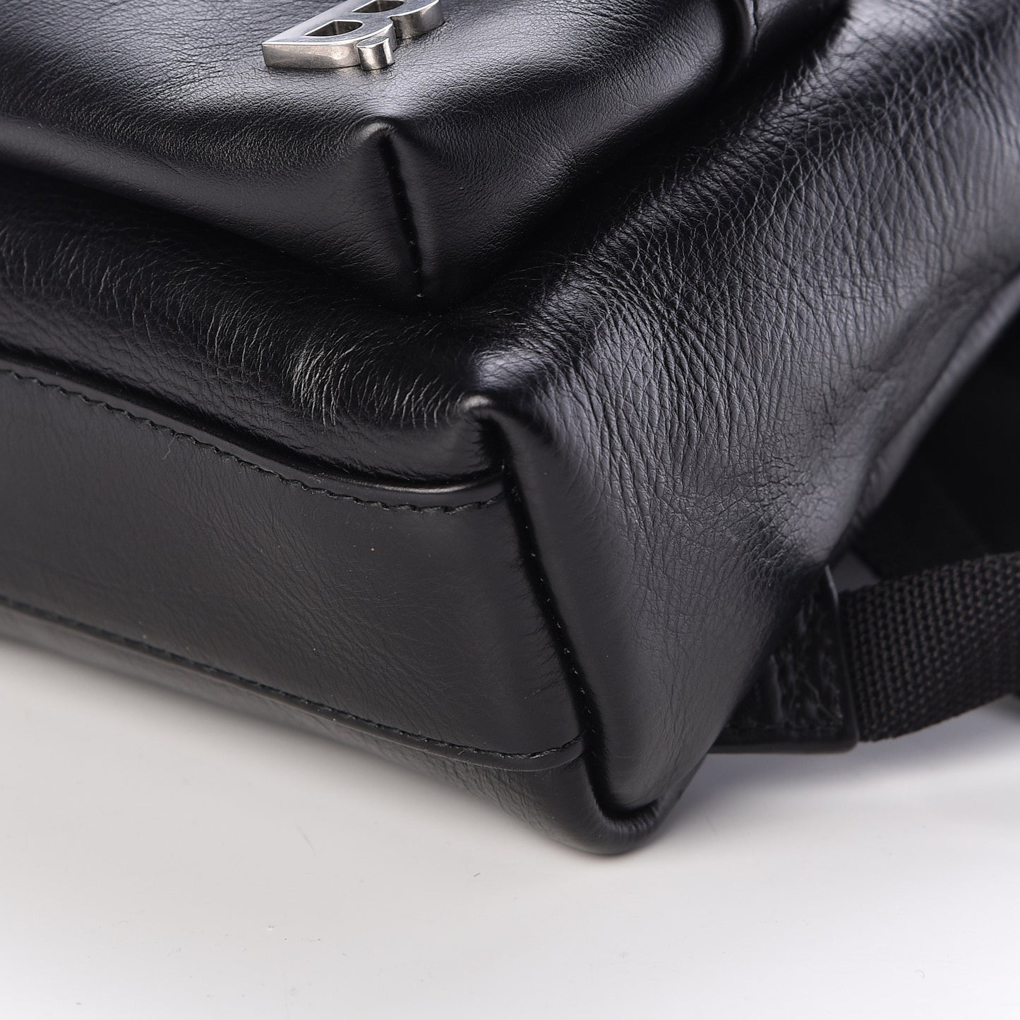 Smooth Calfskin Soft XXS Backpack Black