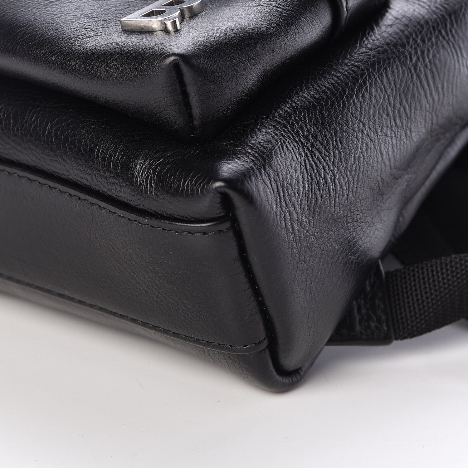 Balenciaga Smooth Calfskin Soft XXS Backpack Black 9 of 9