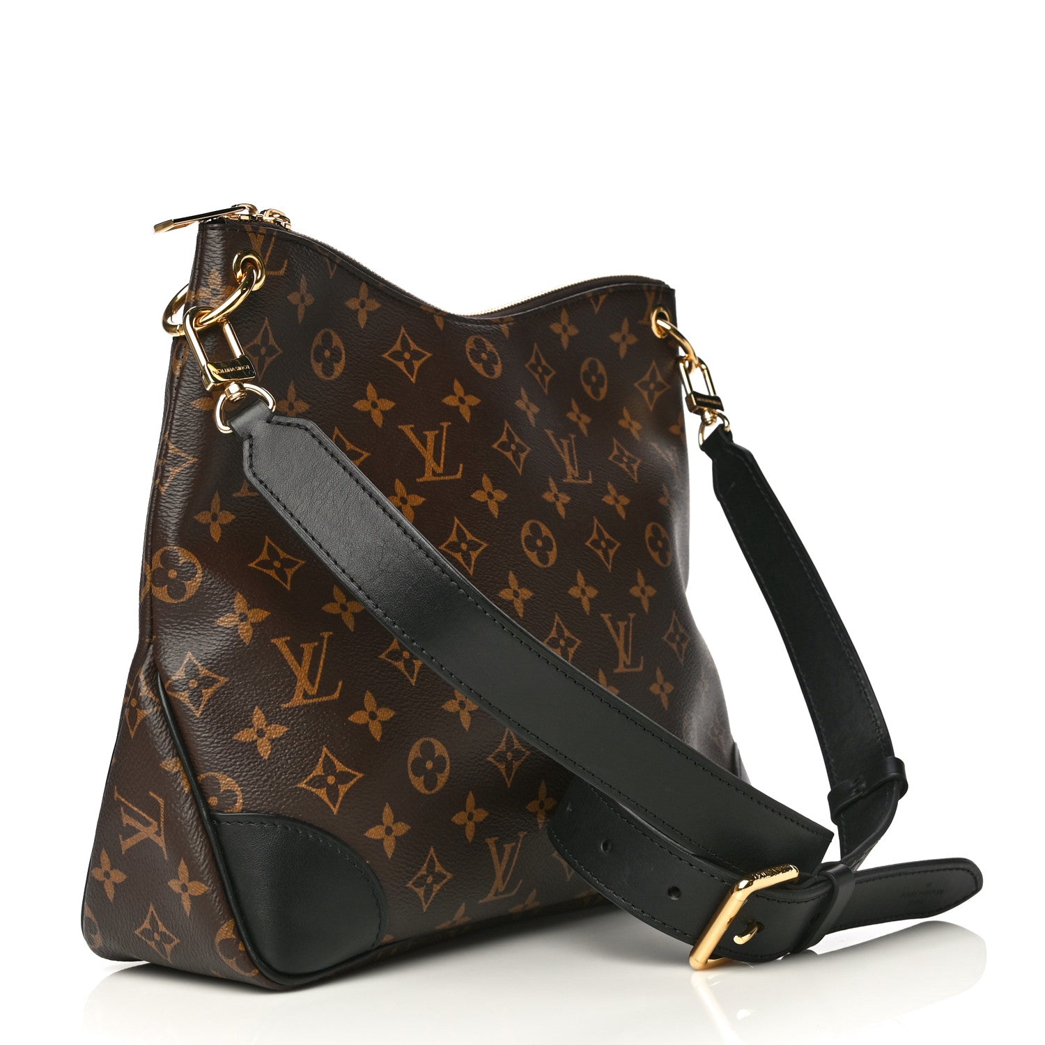 Louis Vuitton Monogram Odeon MM Black 3 of 13