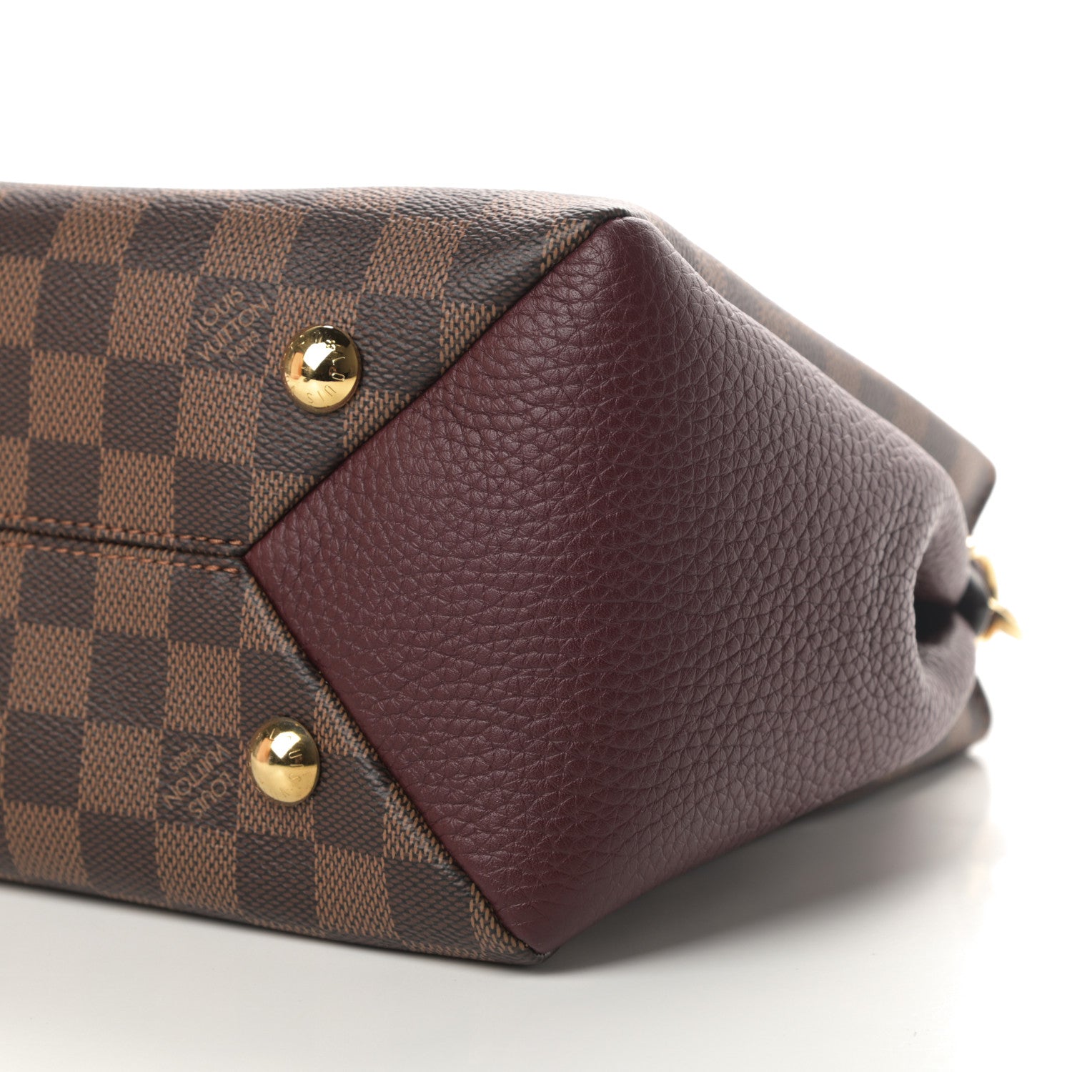 Louis Vuitton Damier Ebene Cuir Taurillon Brittany Bordeaux 10 of 11