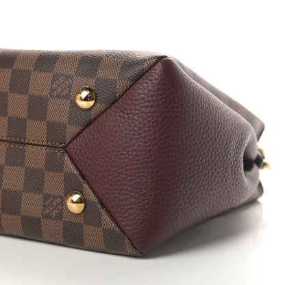 Louis Vuitton Damier Ebene Cuir Taurillon Brittany Bordeaux 10 of 11