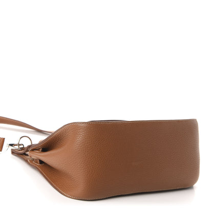 Hermes Taurillon Clemence Jypsiere 28 Gold 4 of 13