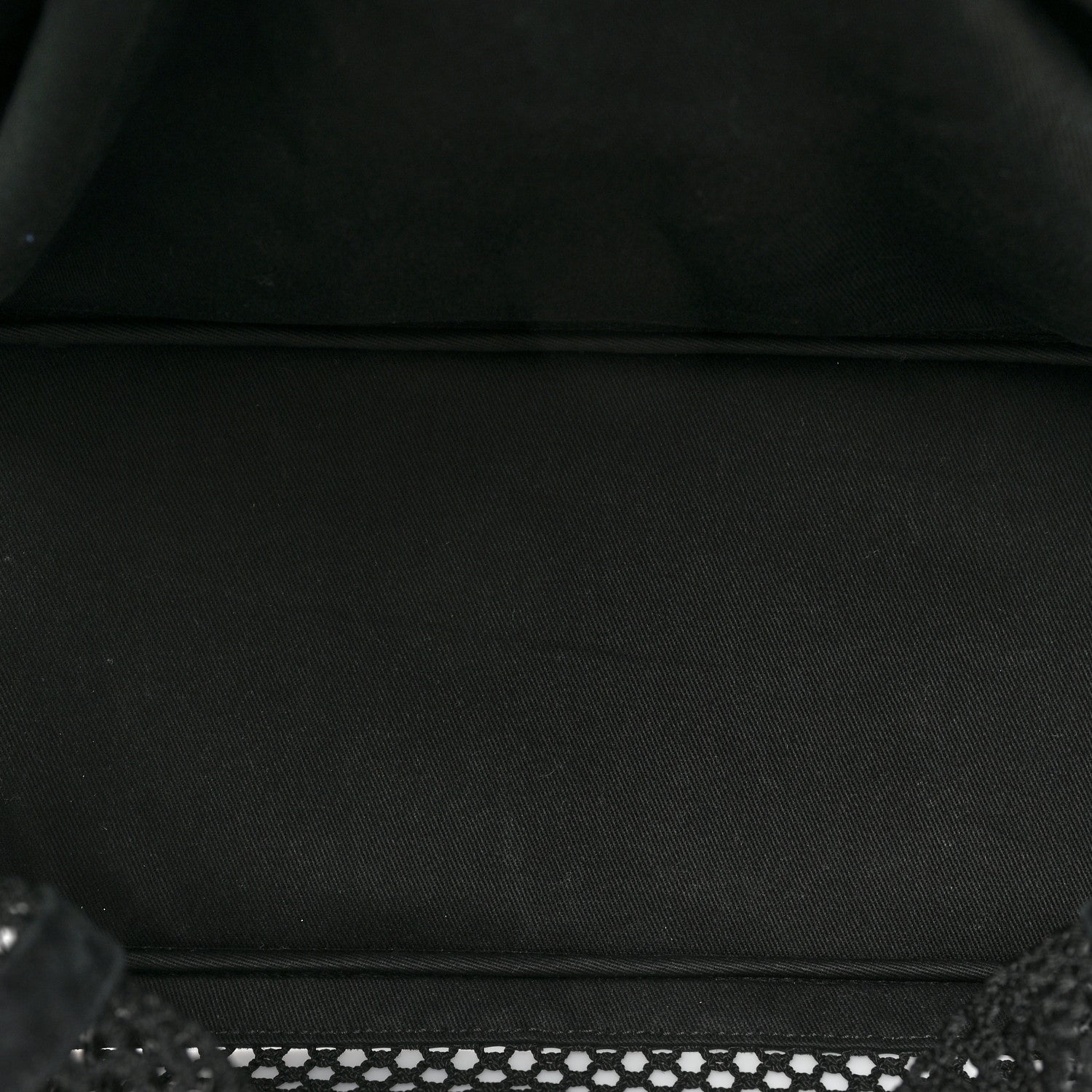 Chanel Patent Net Large La Madrague Tote Black 8 of 16