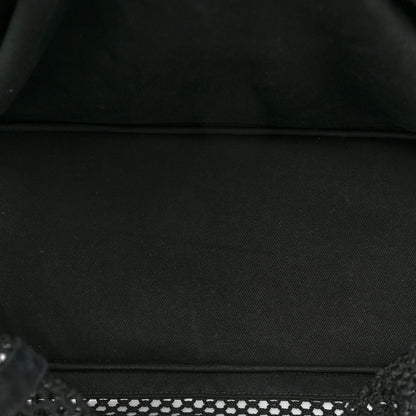 Chanel Patent Net Large La Madrague Tote Black 8 of 16
