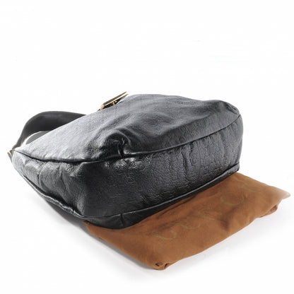 Gucci Guccissima New Ladies Web Hobo Black 4 of 7