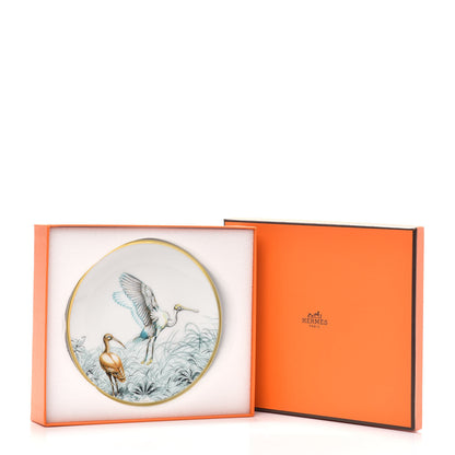 Hermes Porcelain Carnets d'Equateur Bread And Butter Plate Set of 2 5 of 5