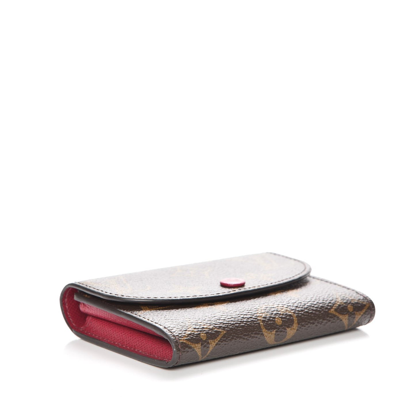 Monogram Rosalie Coin Purse Fuchsia