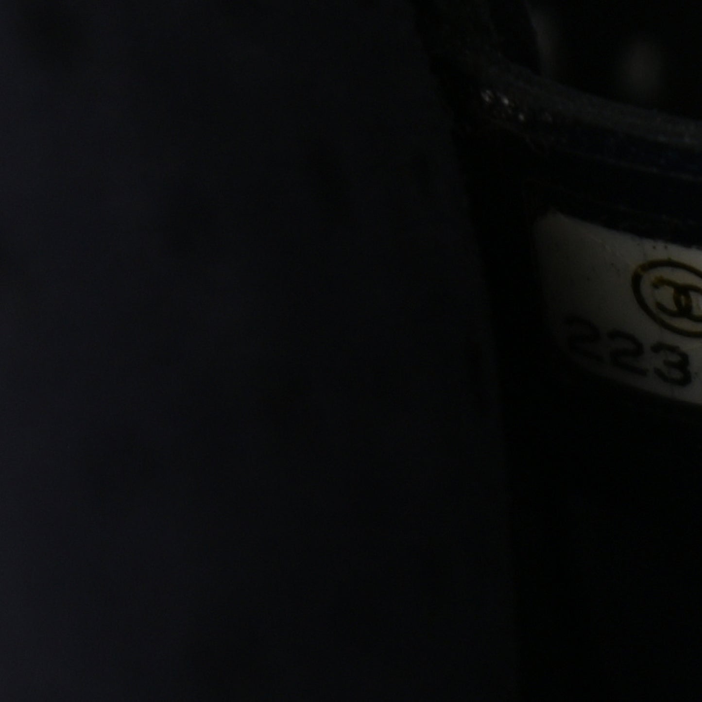 Perforated Grained Calfskin Small Shopping Tote Green