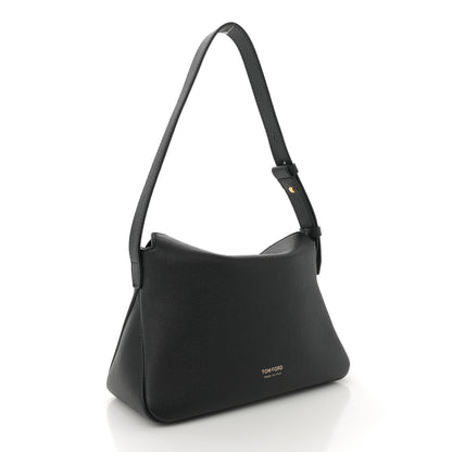 Tom Ford Grained Calfskin Mini TF Hobo Black 3 of 10