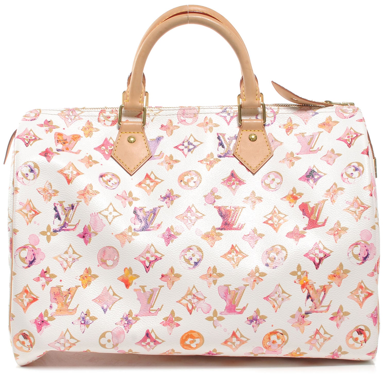 Louis Vuitton Watercolor Aquarelle Speedy 35 White 1 of 7