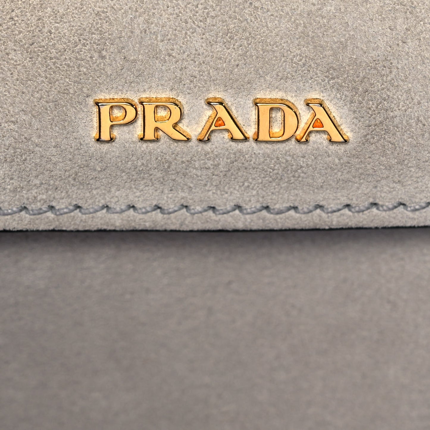 Scamosciato Suede Medium Double Bag Tote Acciaio