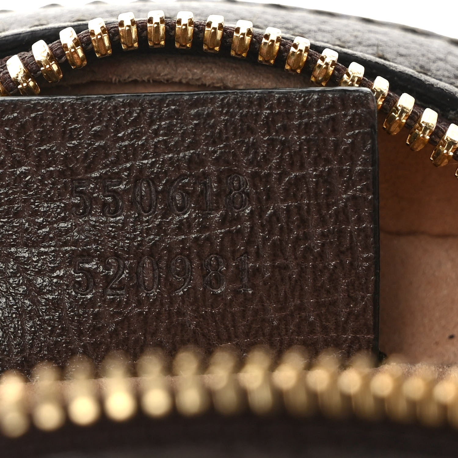 Gucci GG Supreme Monogram Web Mini Ophidia Round Shoulder Bag Brown 7 of 9
