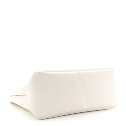 Prada Canvas Racing Logo Tote White 5 of 12