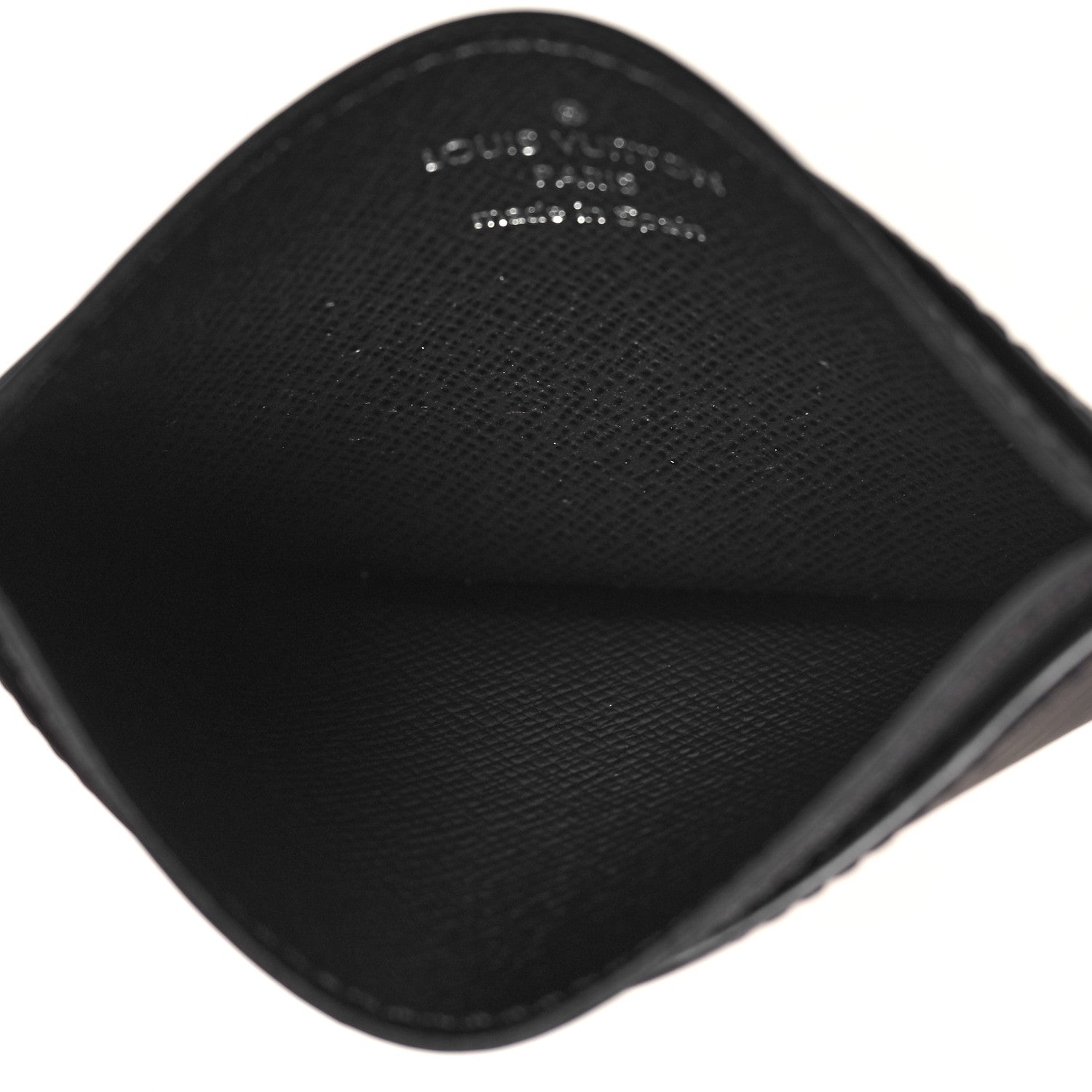 Louis Vuitton Epi Card Holder Black 5 of 6