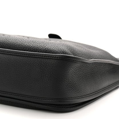 Hermes Taurillon Clemence Evelyne III PM Black PM Black 10 of 10