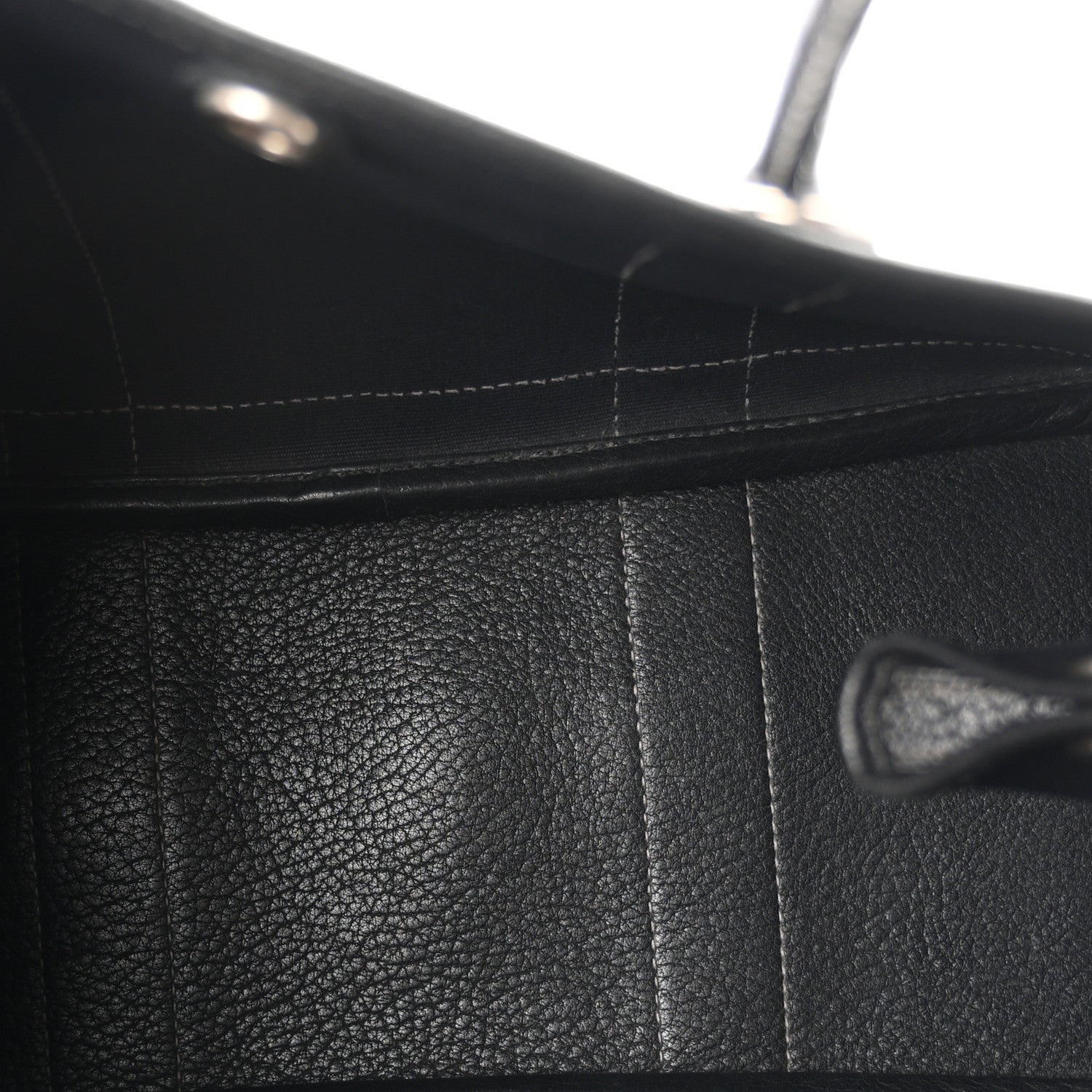 Hermes Toile Officier Negonda Garden Party 30 TPM Black 5 of 10