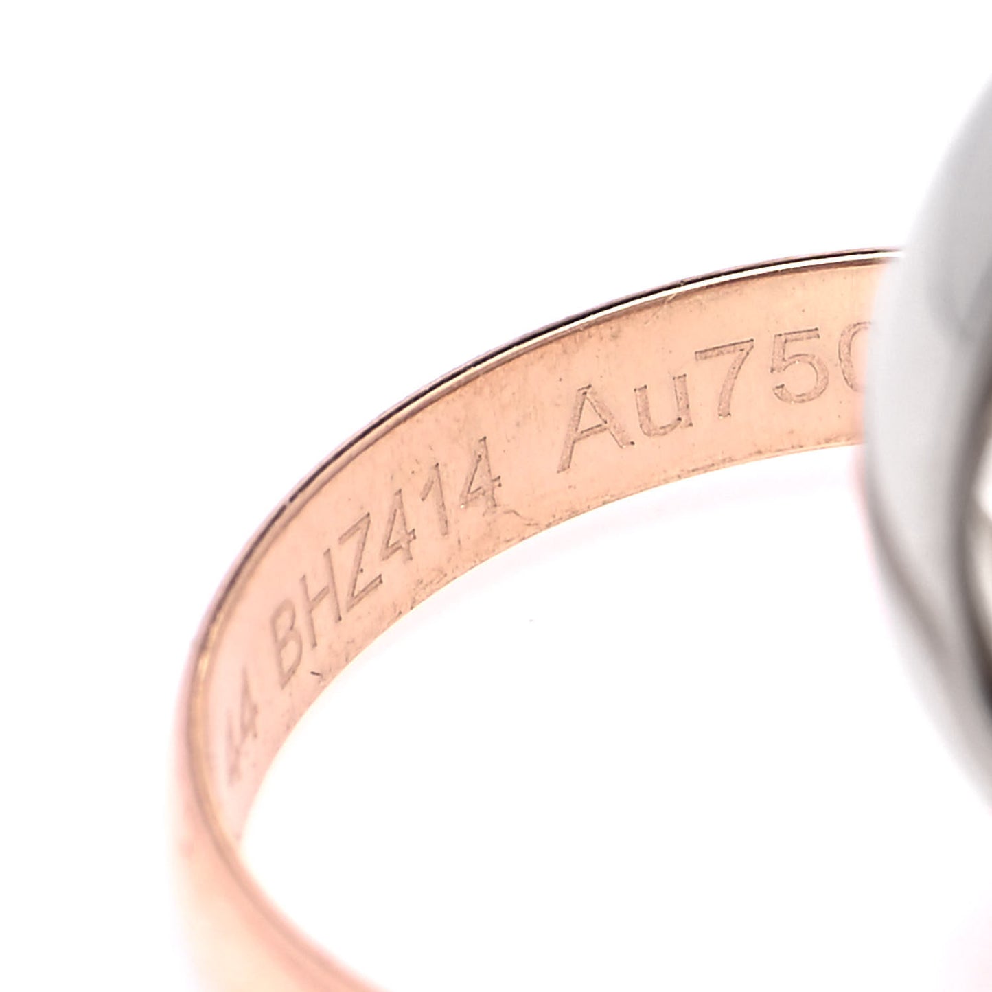 18K Pink Yellow White Gold Classic Trinity Ring 44 3