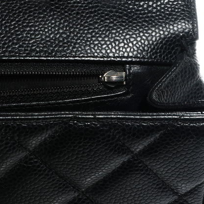 Chanel Caviar Jumbo Single Flap Black 5 of 8