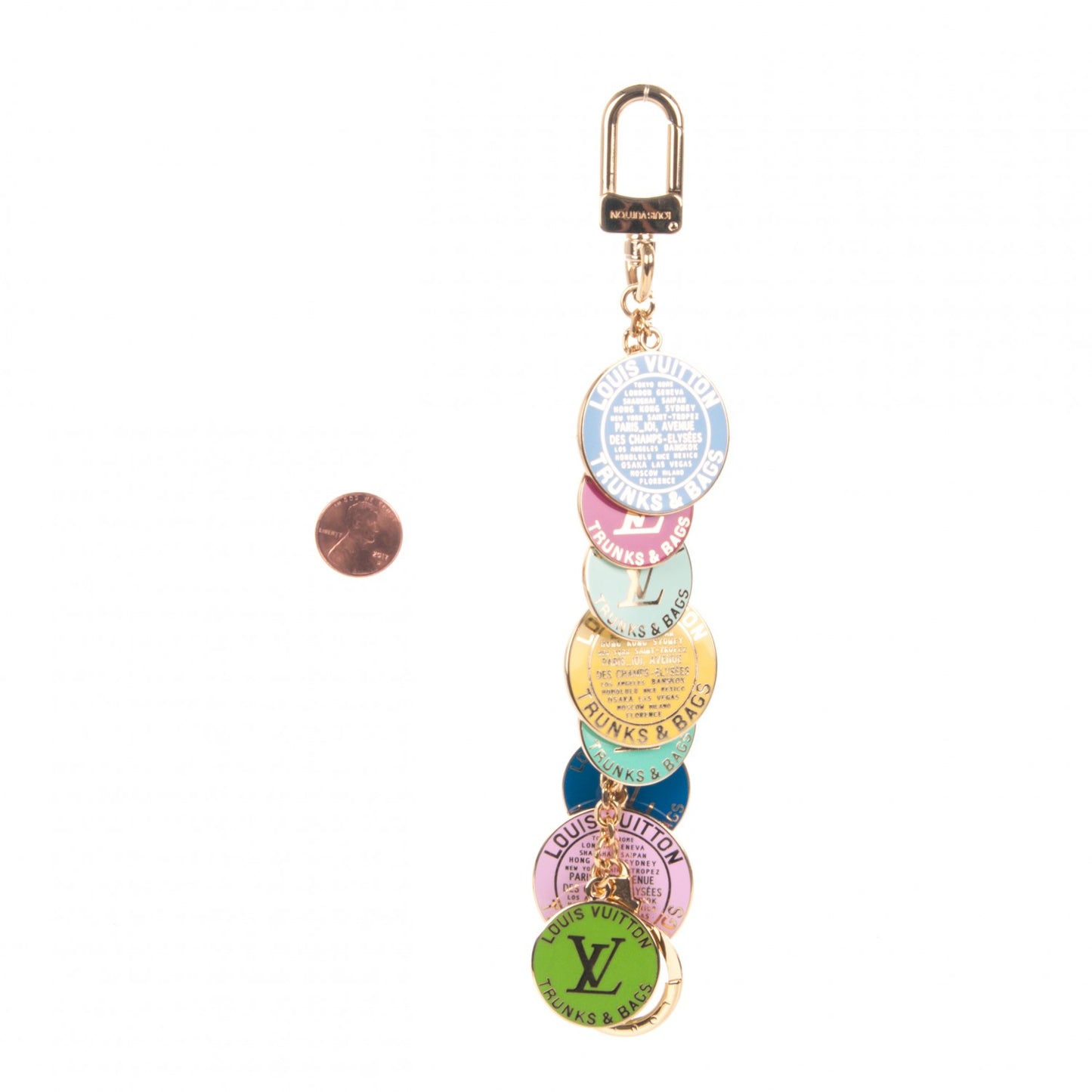 Globe Trunks and Bags Bag Charm Multicolor