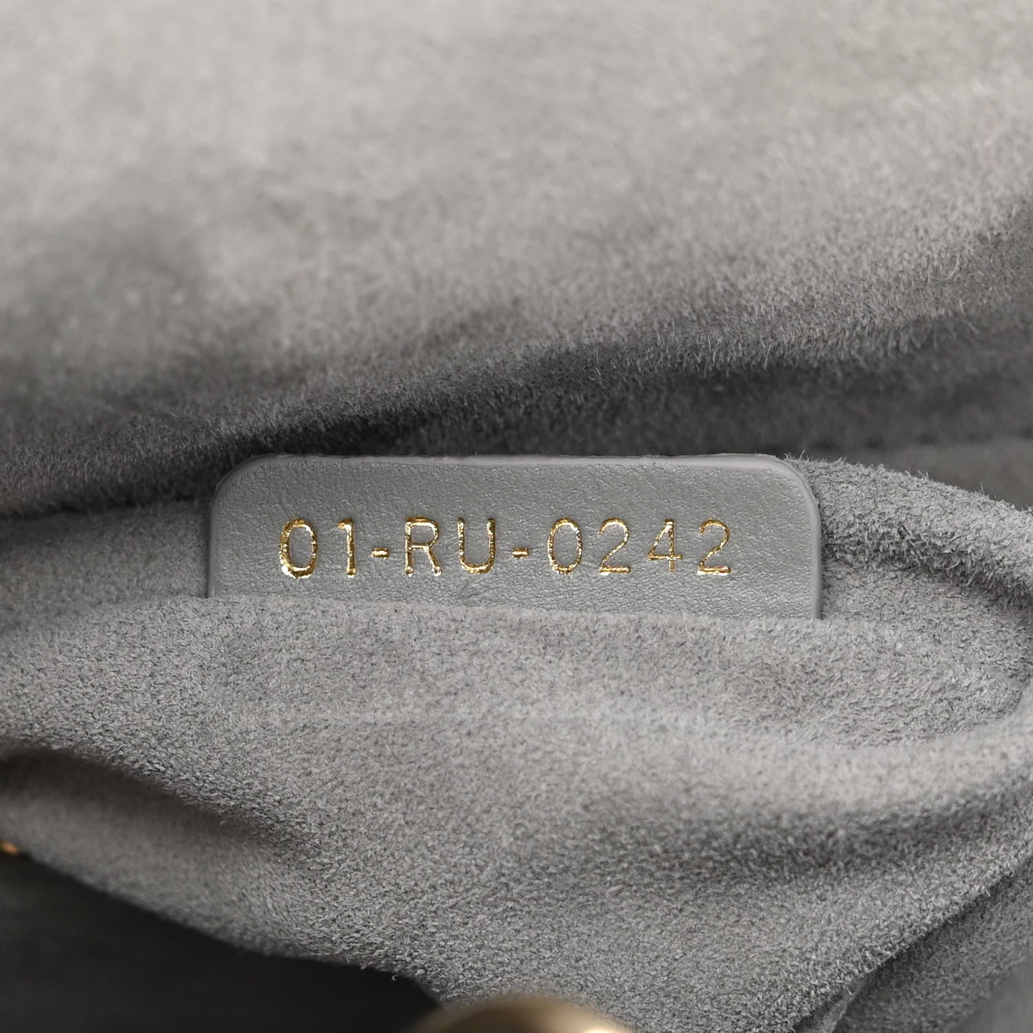 Christian Dior Lambskin Cannage Medium Lady Dior Grey 7 of 12