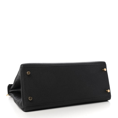 Hermes Togo Kelly Retourne 28 Black 4 of 10