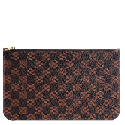 Louis Vuitton Damier Ebene Neverfull MM GM Pochette 1 of 8