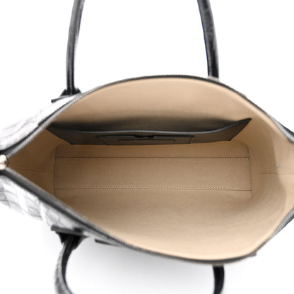 Givenchy Calfskin Crocodile Embossed Medium Soft Antigona Black 5 of 9