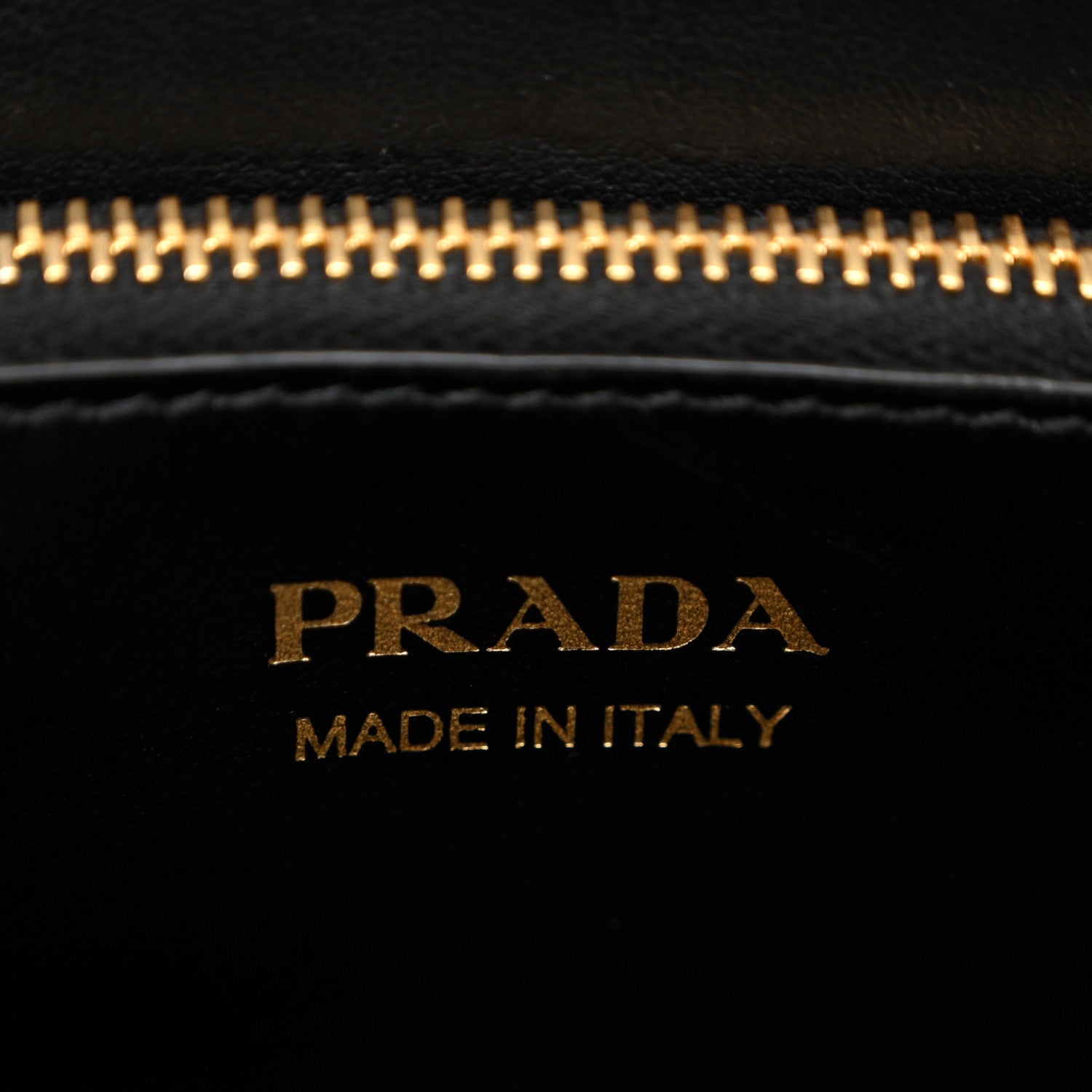 Prada Saffiano Cuir Calfskin Small Monochrome Top Handle Tote Black 6 of 13