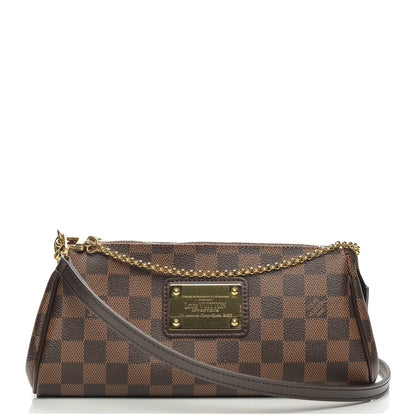 Louis Vuitton Damier Ebene Eva Clutch 1 of 7