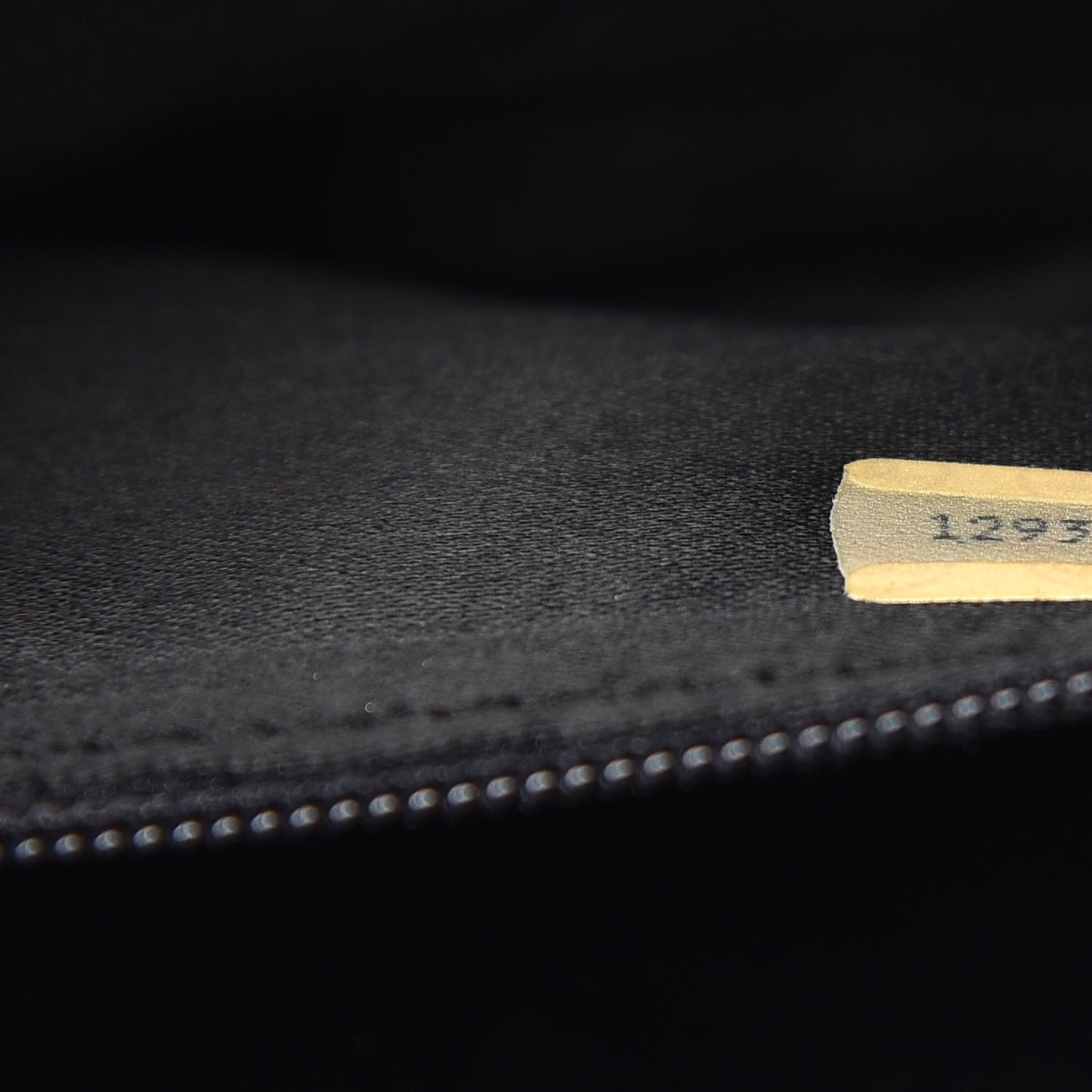 Lambskin Quilted Tassel Bag Black