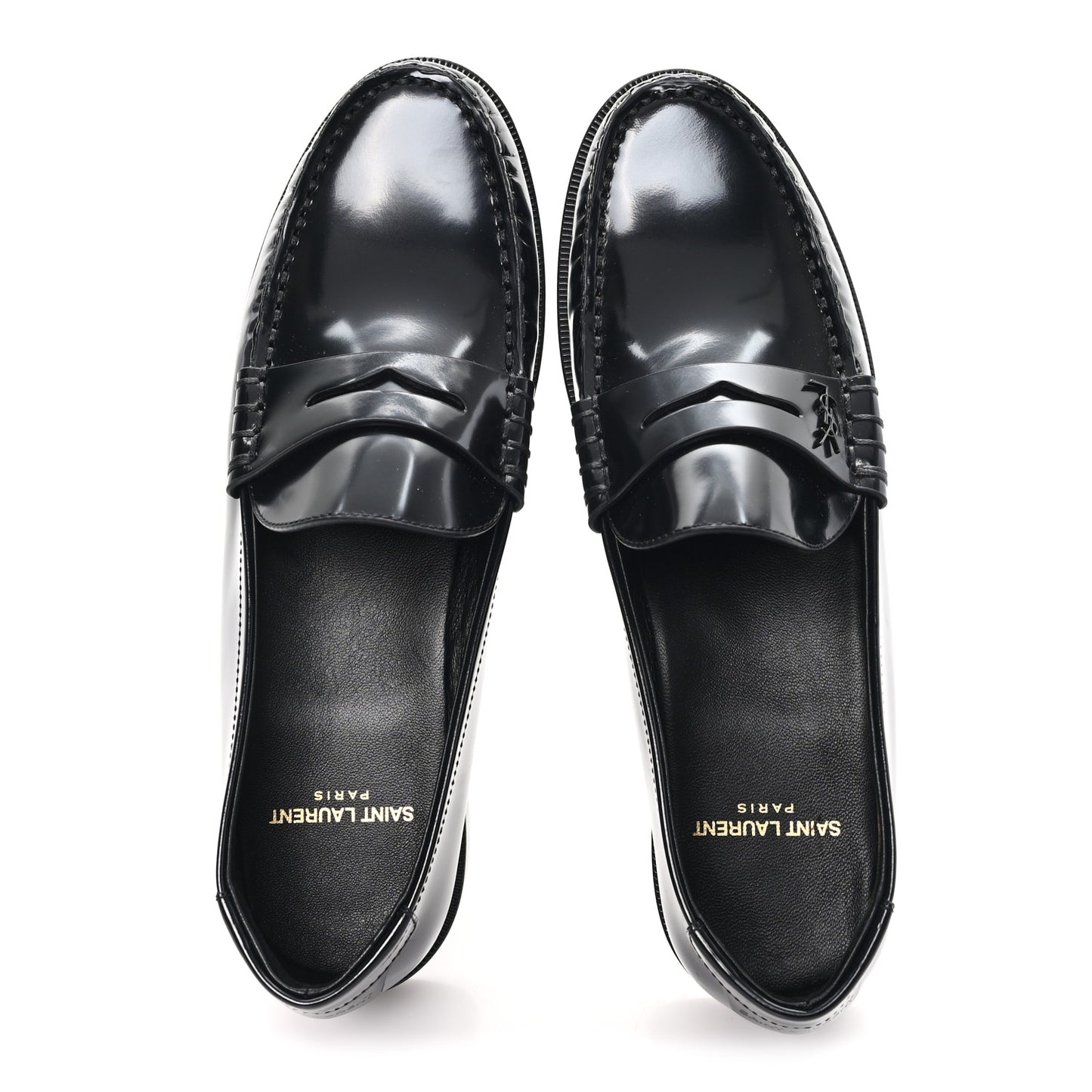 Magnum Calfskin Le Loafer 15 Moccasin 38 Black