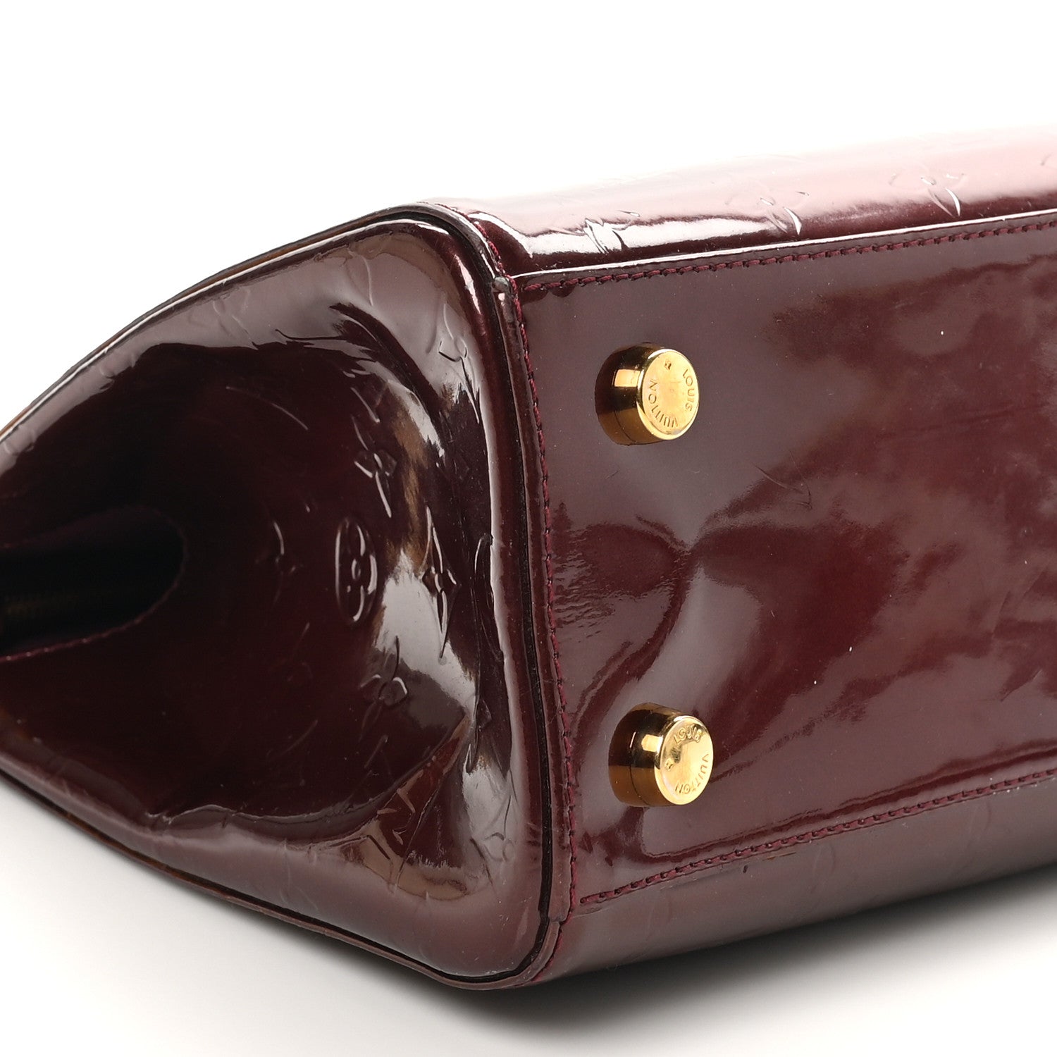 Louis Vuitton Vernis Brea MM Rouge Fauviste 8 of 9