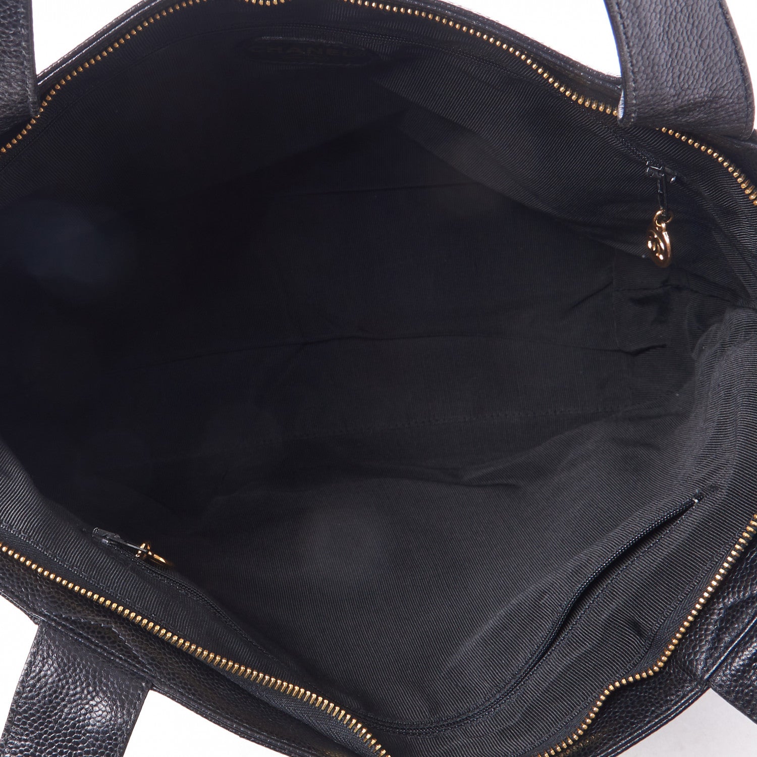 Chanel Caviar CC Tote Black 8 of 9