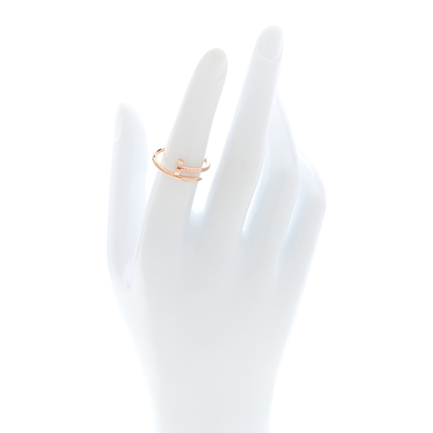 Cartier 18K Pink Gold Small Juste Un Clou Ring 52 6 2 of 6