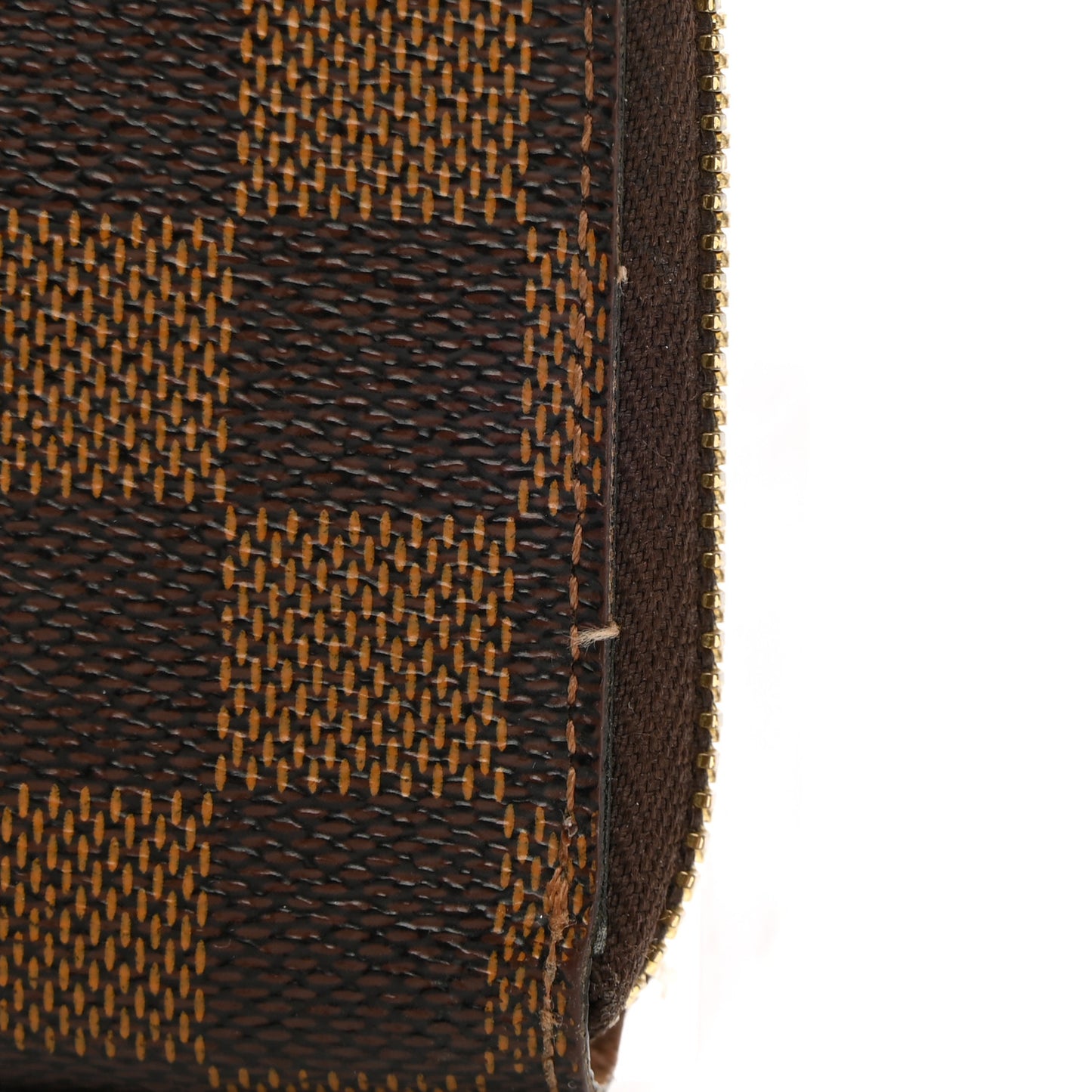 Damier Ebene Clemence Wallet Rose Ballerine