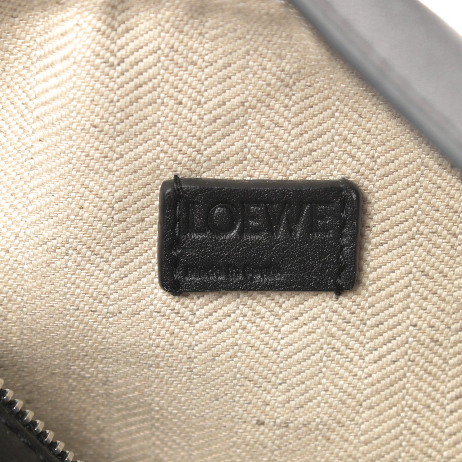 Loewe Calfskin Mini Puzzle Bag Black 6 of 10