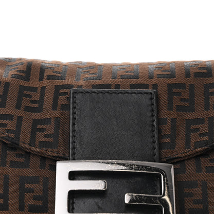 Fendi Zucchino Vitello Mama Baguette Black Moro 7 of 12